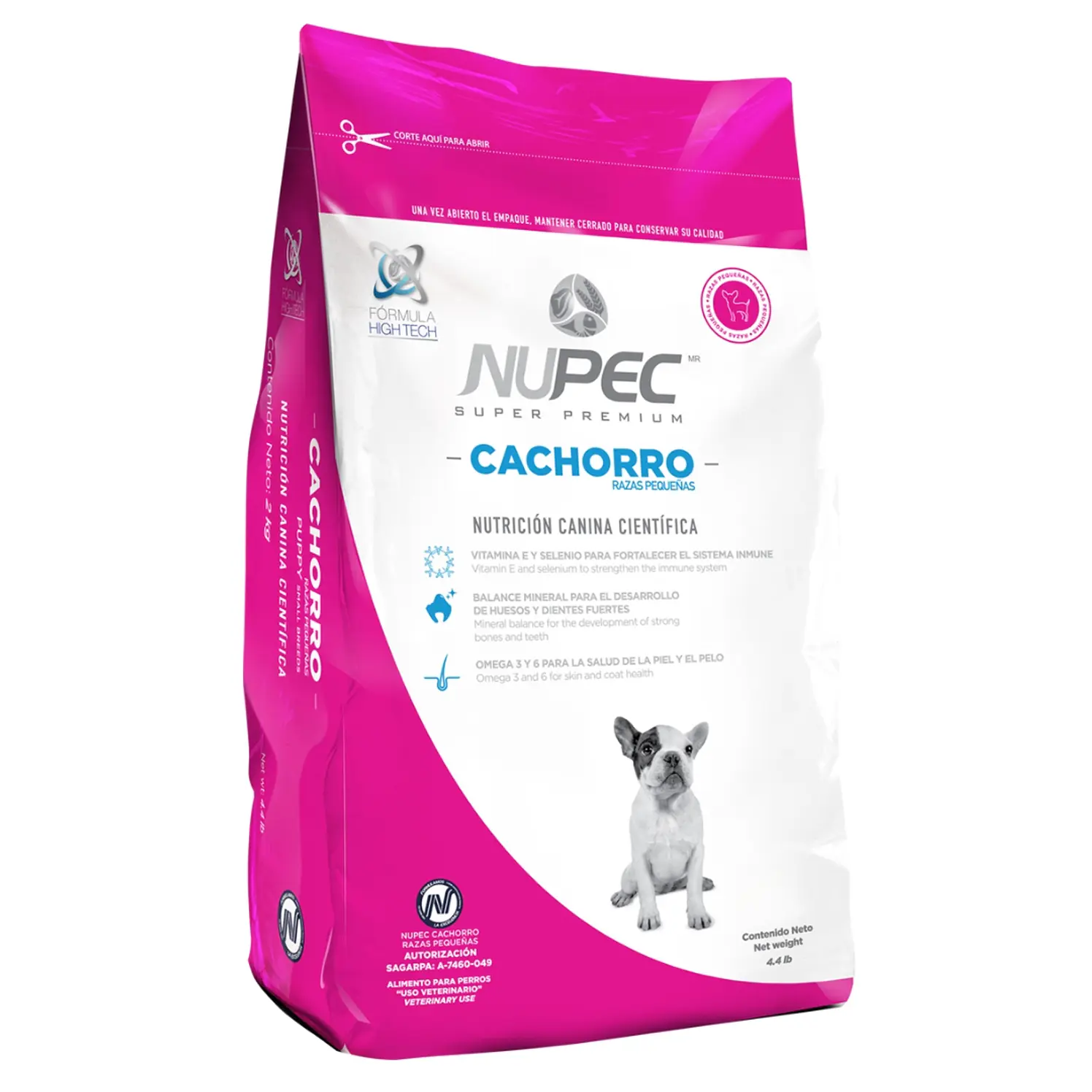 Nupec Perros Cachorro Raza Pequeña 2Kg