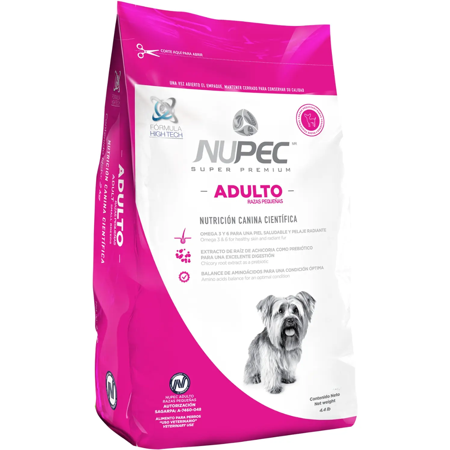 Nupec Perros Adulto Raza Pequeña 2Kg