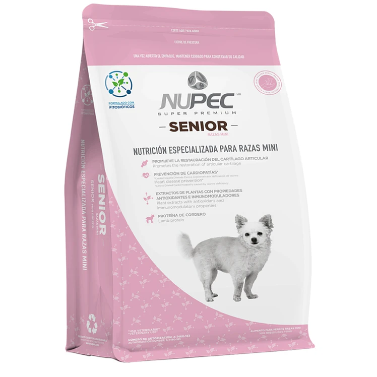 Nupec Perros Senior Razas Mini 3Kg