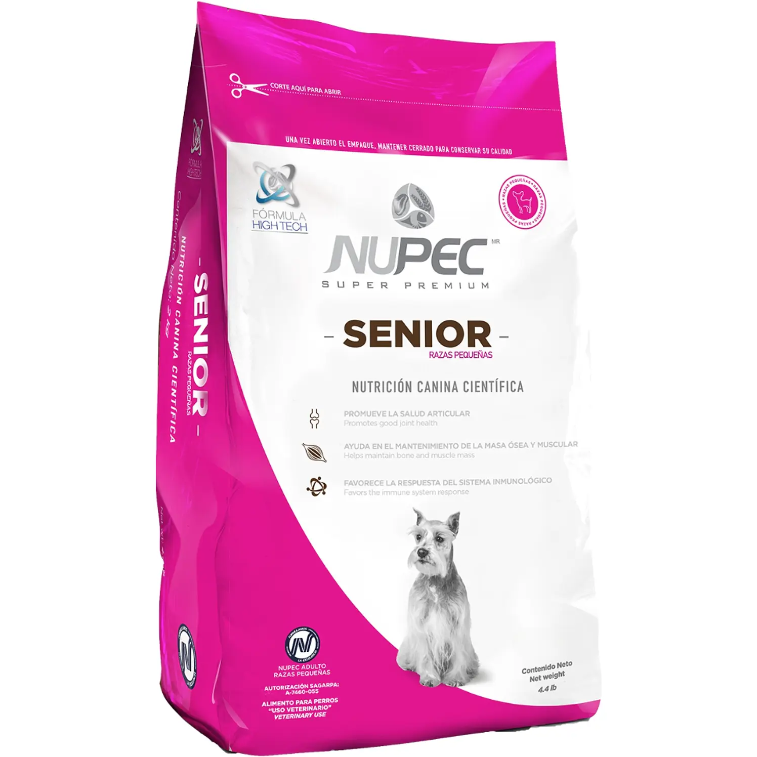Nupec Perros Senior Raza Pequeña 8Kg