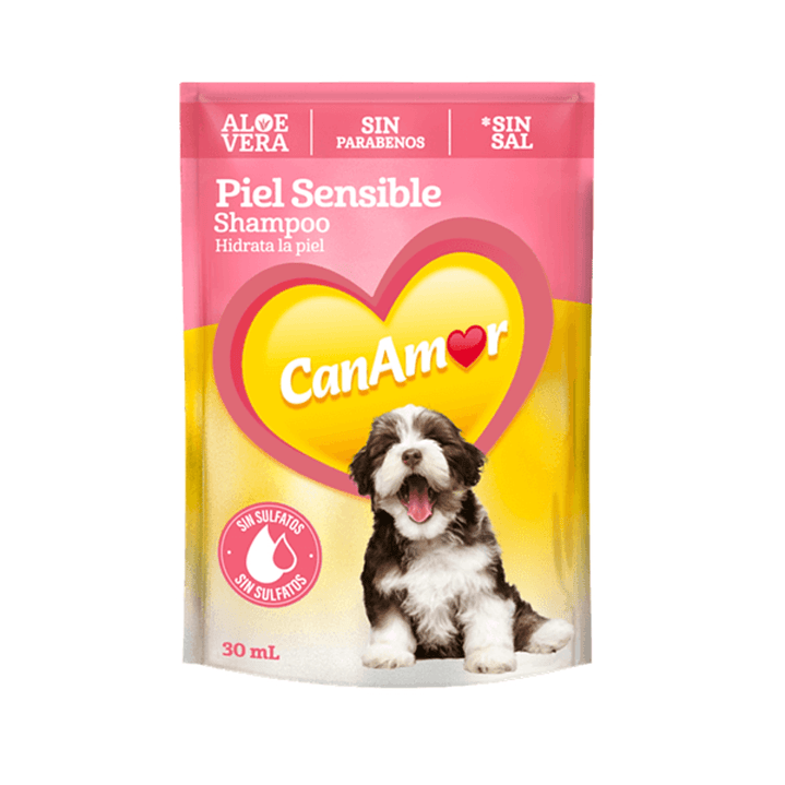 Shampoo Piel Sensible Sobre x 30 Ml Canamor