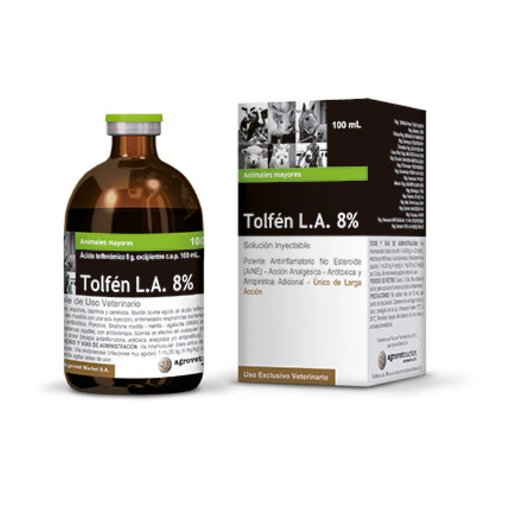 Tolfen L A 8% x 20Ml Puntofertil