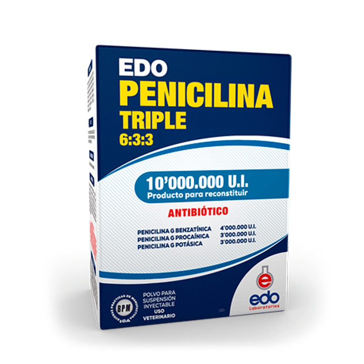 Edo Penicilina Triple x 10