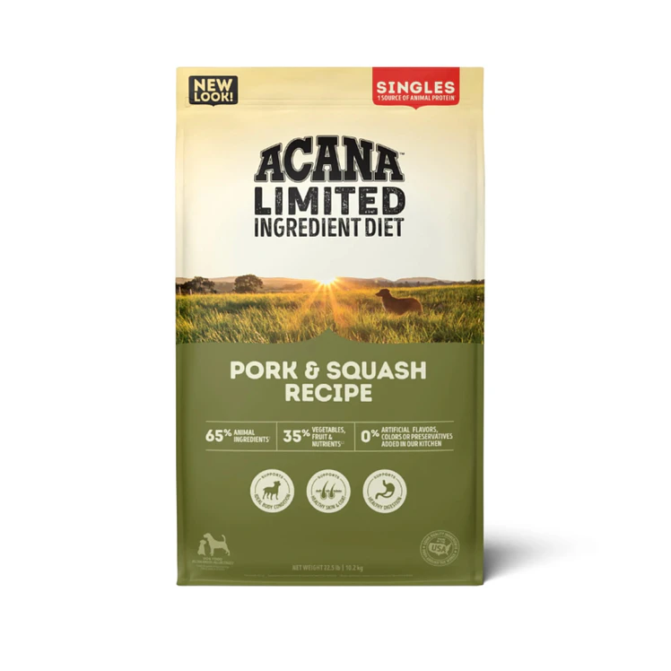 Acana Pork Squash Cerdo Calabaza Perros 10.2 kg