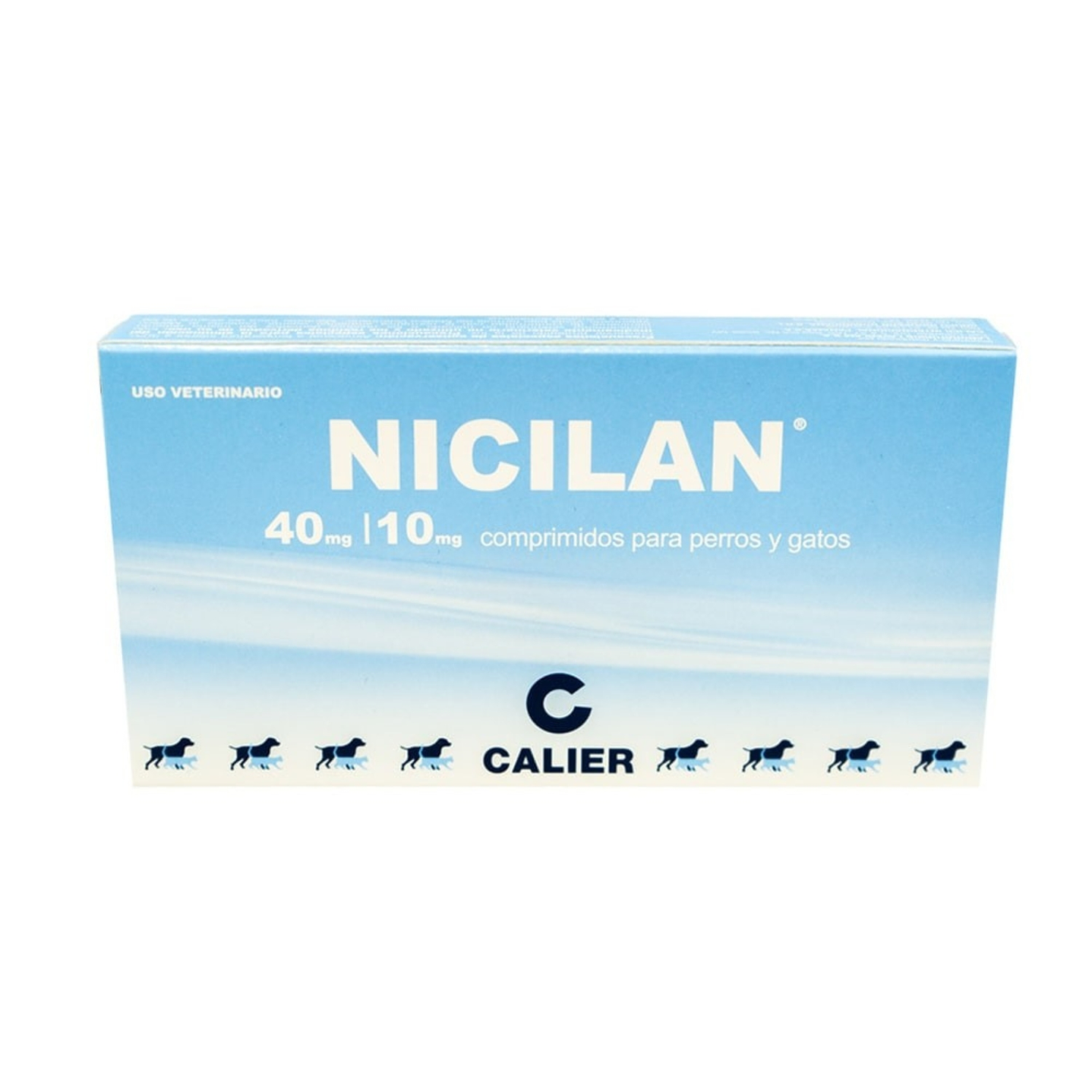 Nicilan Antibiotico Perros Gatos 40Mg Tabletas