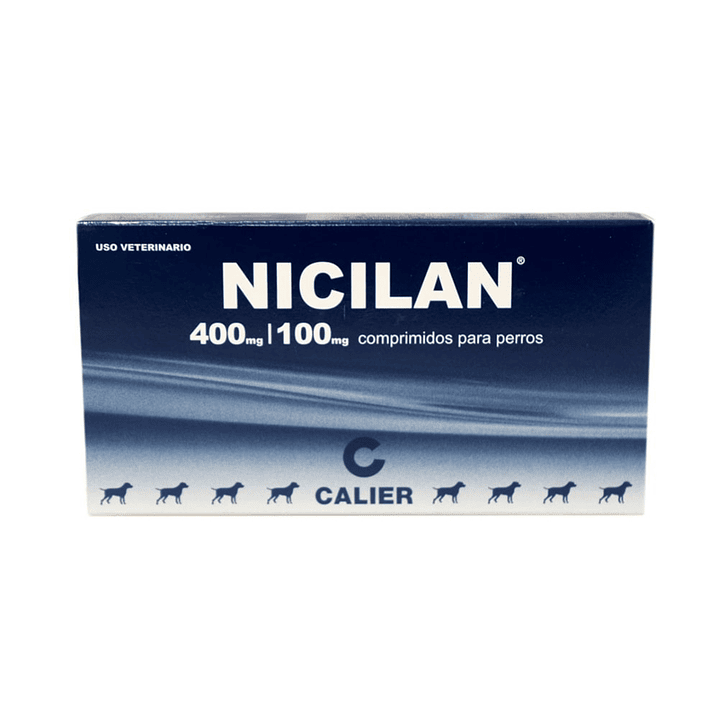 Nicilan Antibiotico Perros Gatos 400Mg Tabletas
