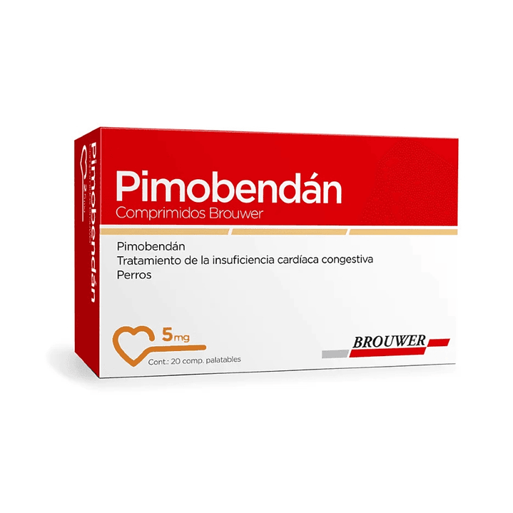 Pimobendan Insuficiencia Cardiaca Perros 5Mg Tabletas X20