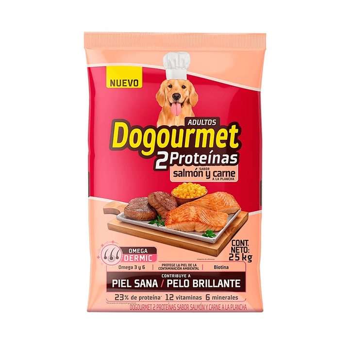 Dogourmet Salmon Y Carne 25 Kg
