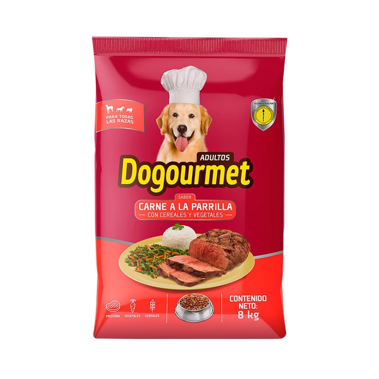 Dogourmet Carne Parrilla Adulto 8 Kg