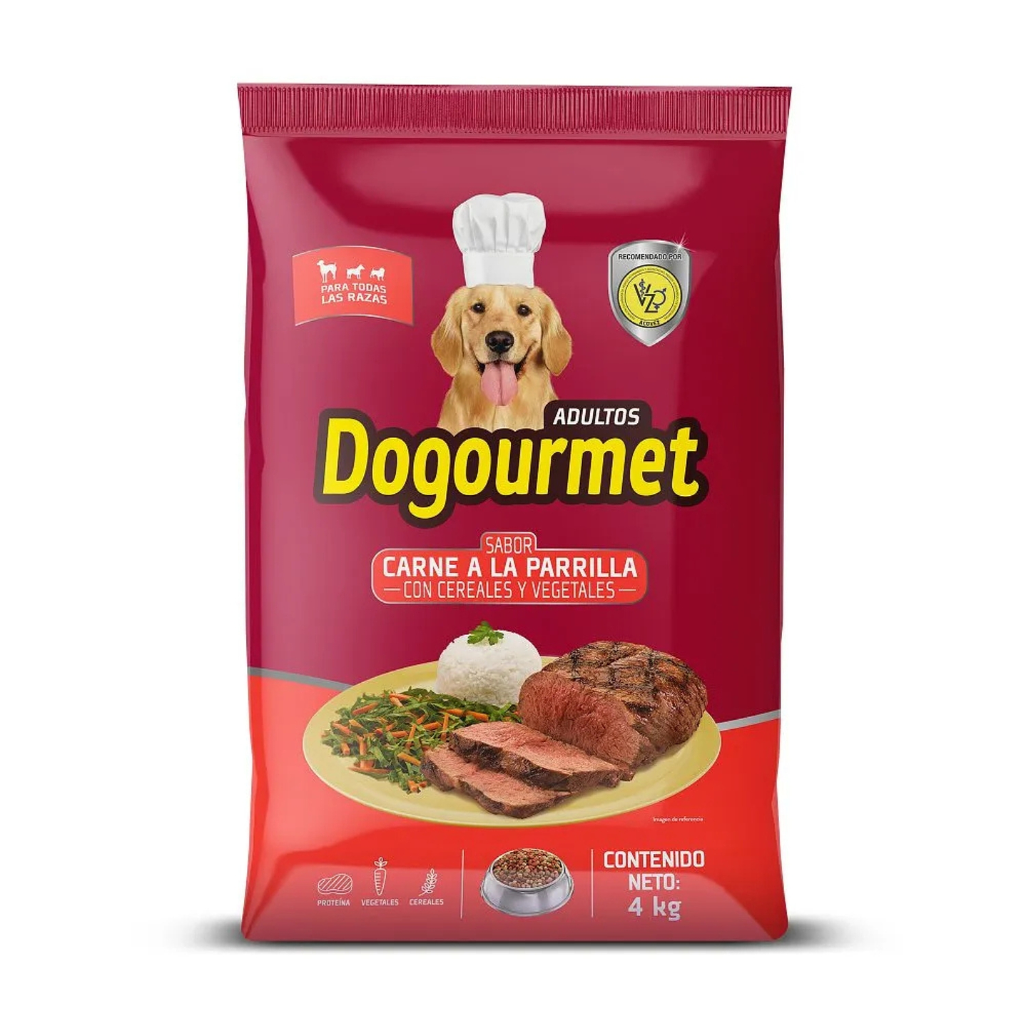 Dogourmet Carne Parrilla Adulto 4 Kg