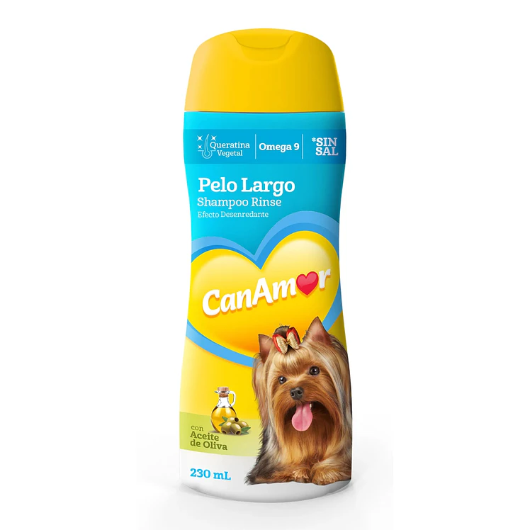 Shampoo Rinse Pelo Largo x 230 Ml Canamor