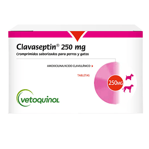 Clavaseptin 250Mgs Blister x 10 Tab Invet