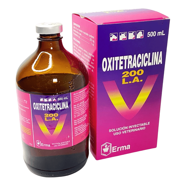 Oxitetraciclina L.A x 500 Ml