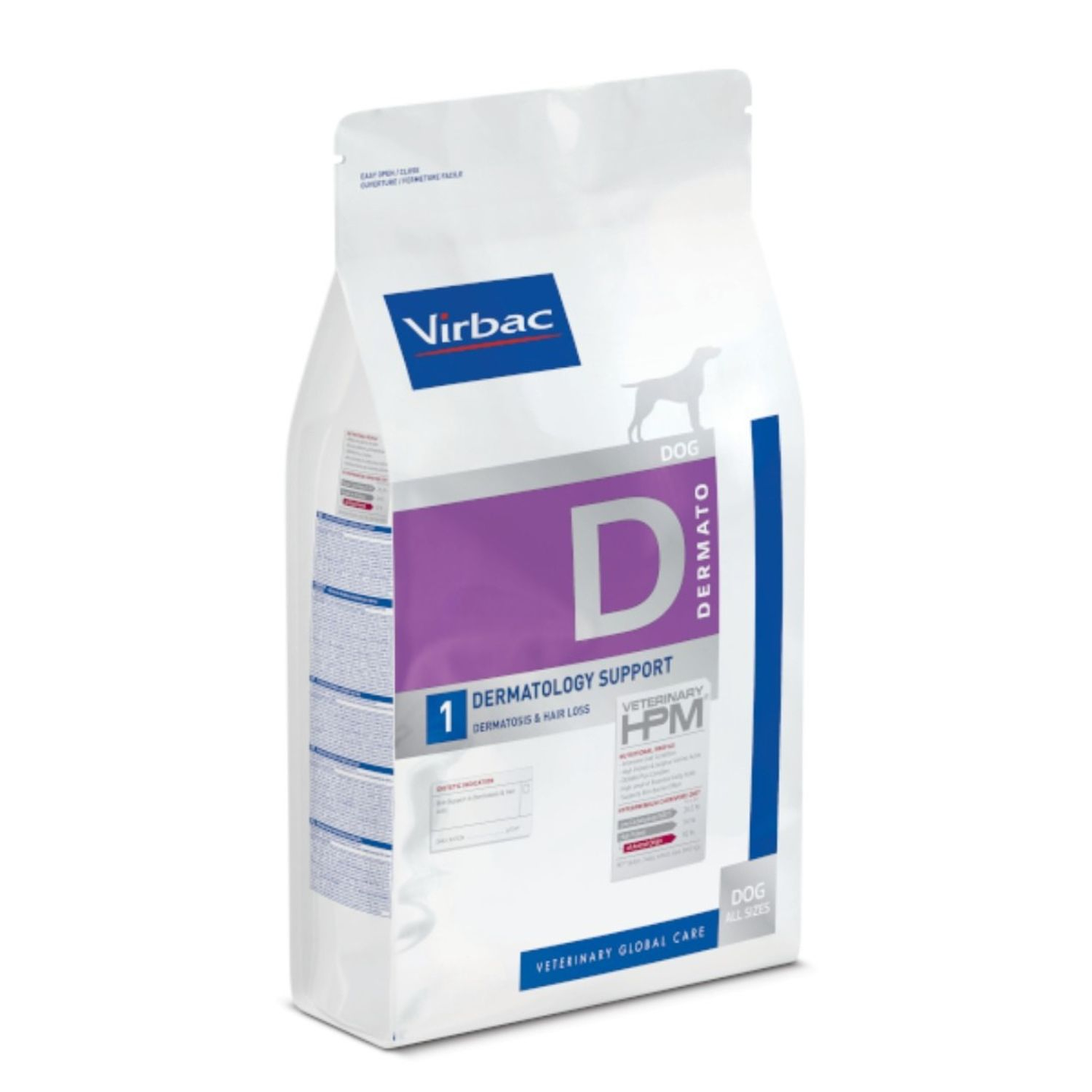 Virbac Hpm Perro Dermatology Support 12kg