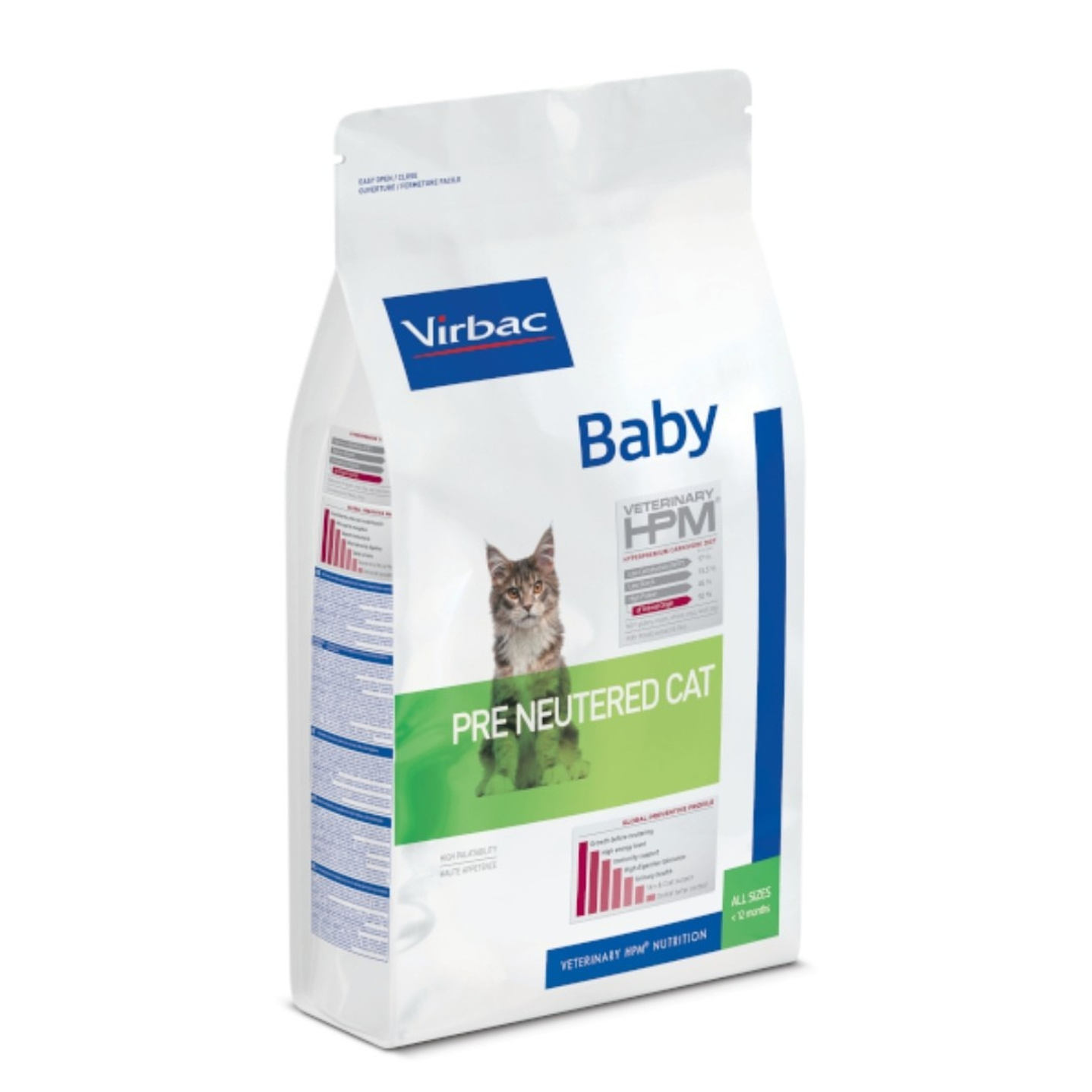 Virbac Hpm Gato Baby Pre Neutered 1.5kg