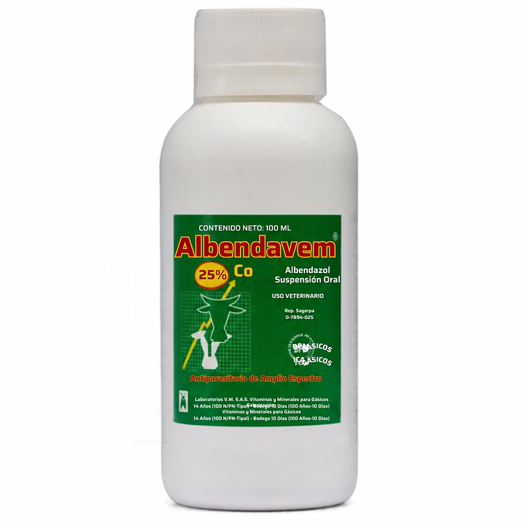 Albendavem 25% Cobalto x100Ml V M