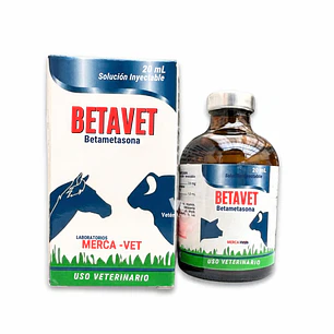 Betavet x 20Ml Betametazona Merca Vet
