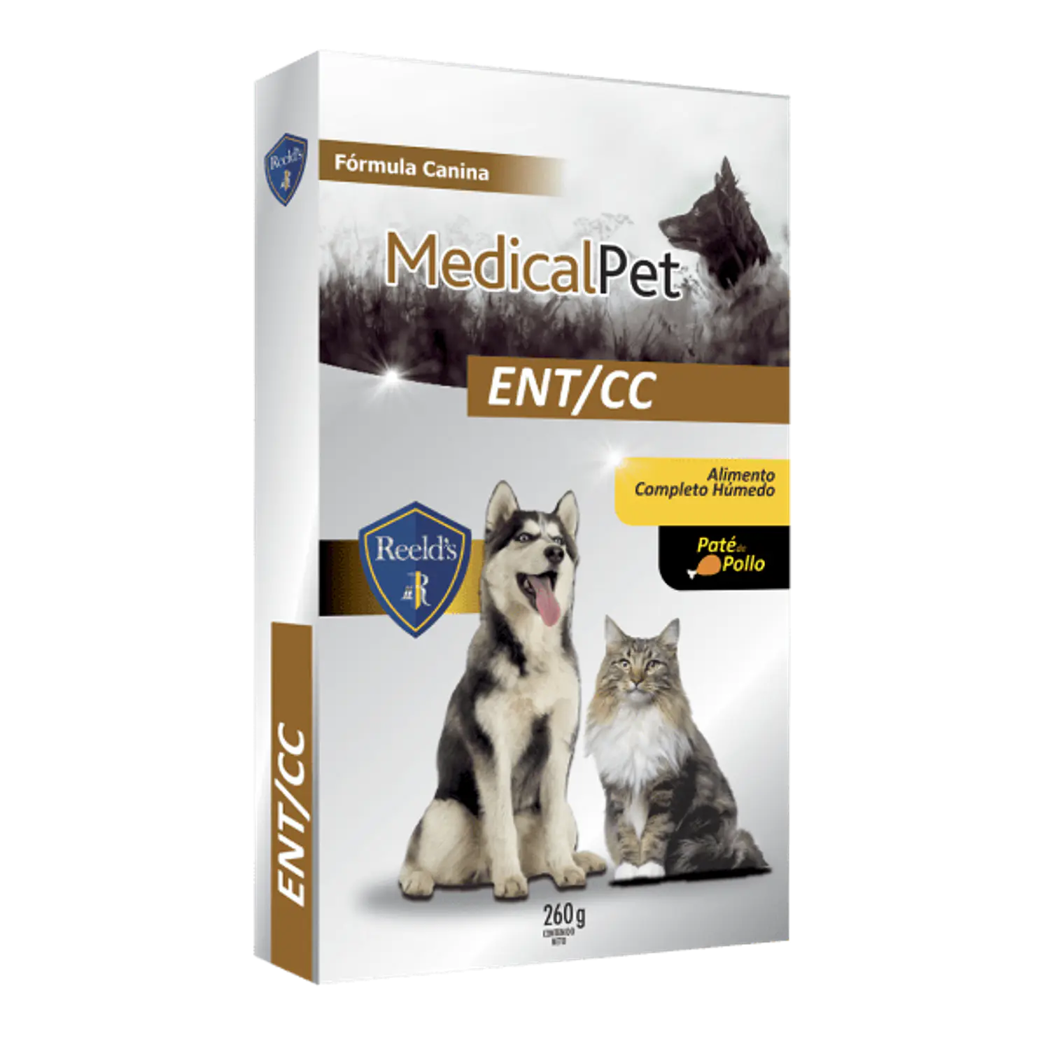 MedicalPet ENT/CC Perros Húmedo 260 g