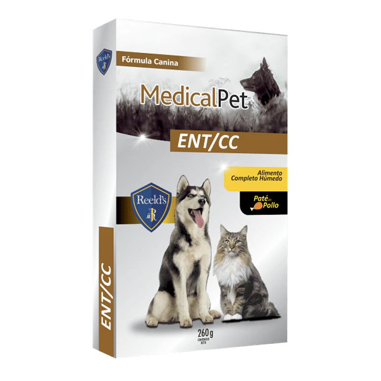 MedicalPet ENT/CC Perros Húmedo 260 g