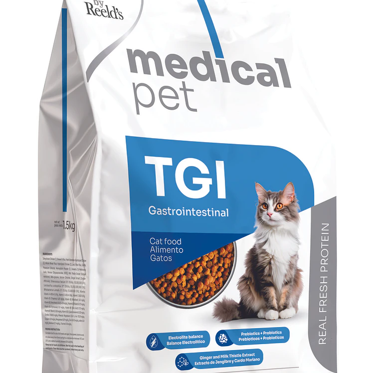 MedicalPet TGI Gastrointestinal Gatos Seco 1.5 kg