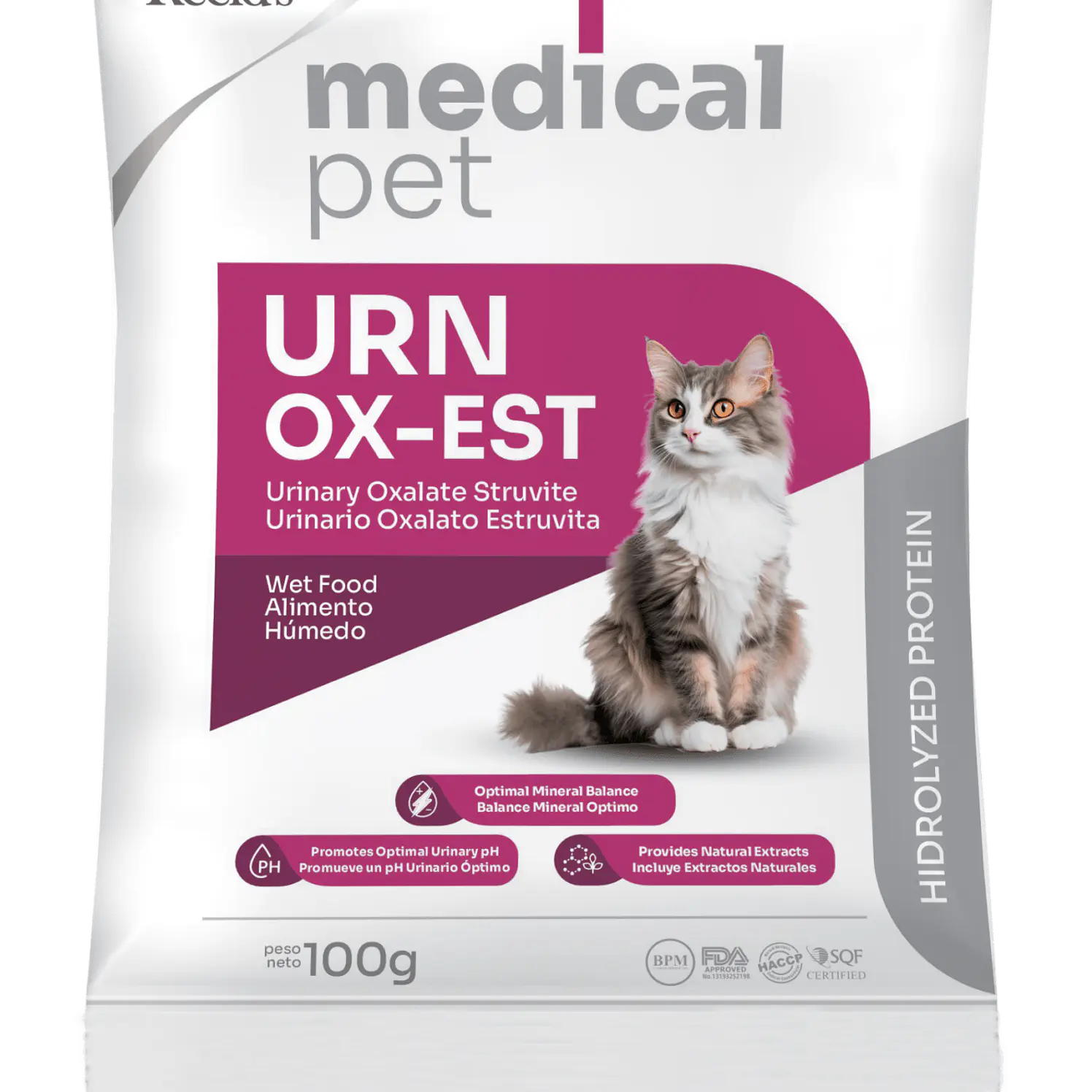 MedicalPet URN/OX-ET Urinario Gatos Húmedo 100 g
