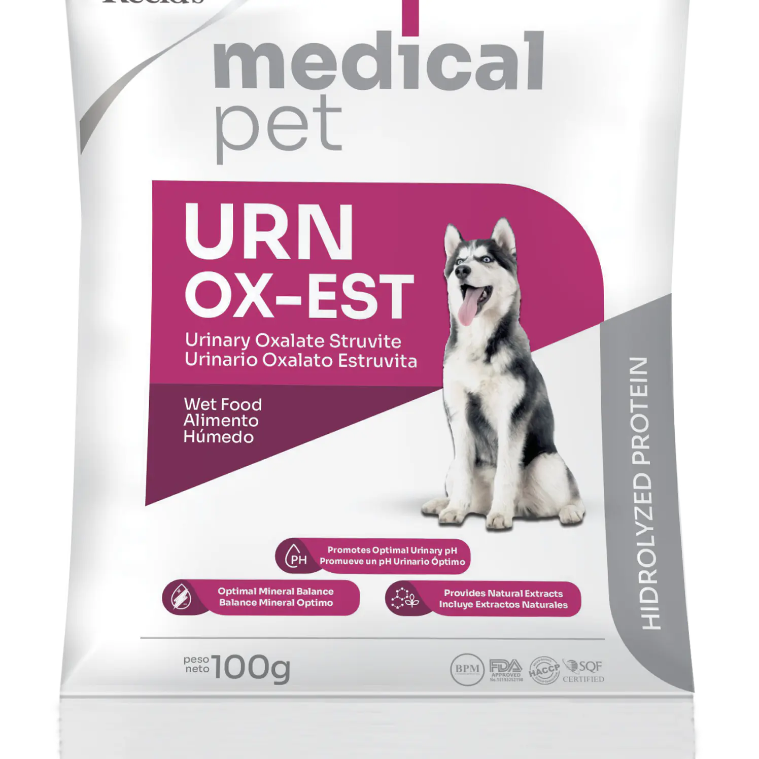 MedicalPet URN/OX-ET Urinario Perros Húmedo 100 g