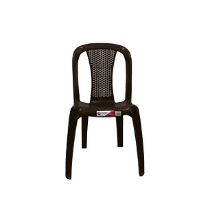 Silla Crystal sin Brazos Wengue