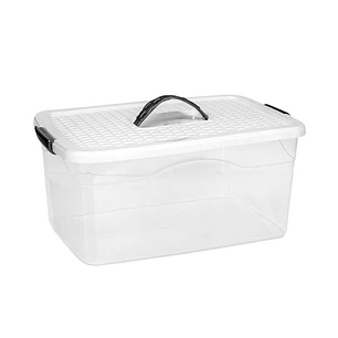 Caja Organizadora con Manija 10 L Blanca