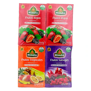 Hindú Infusiones Surtidas 4 Unid 20 g