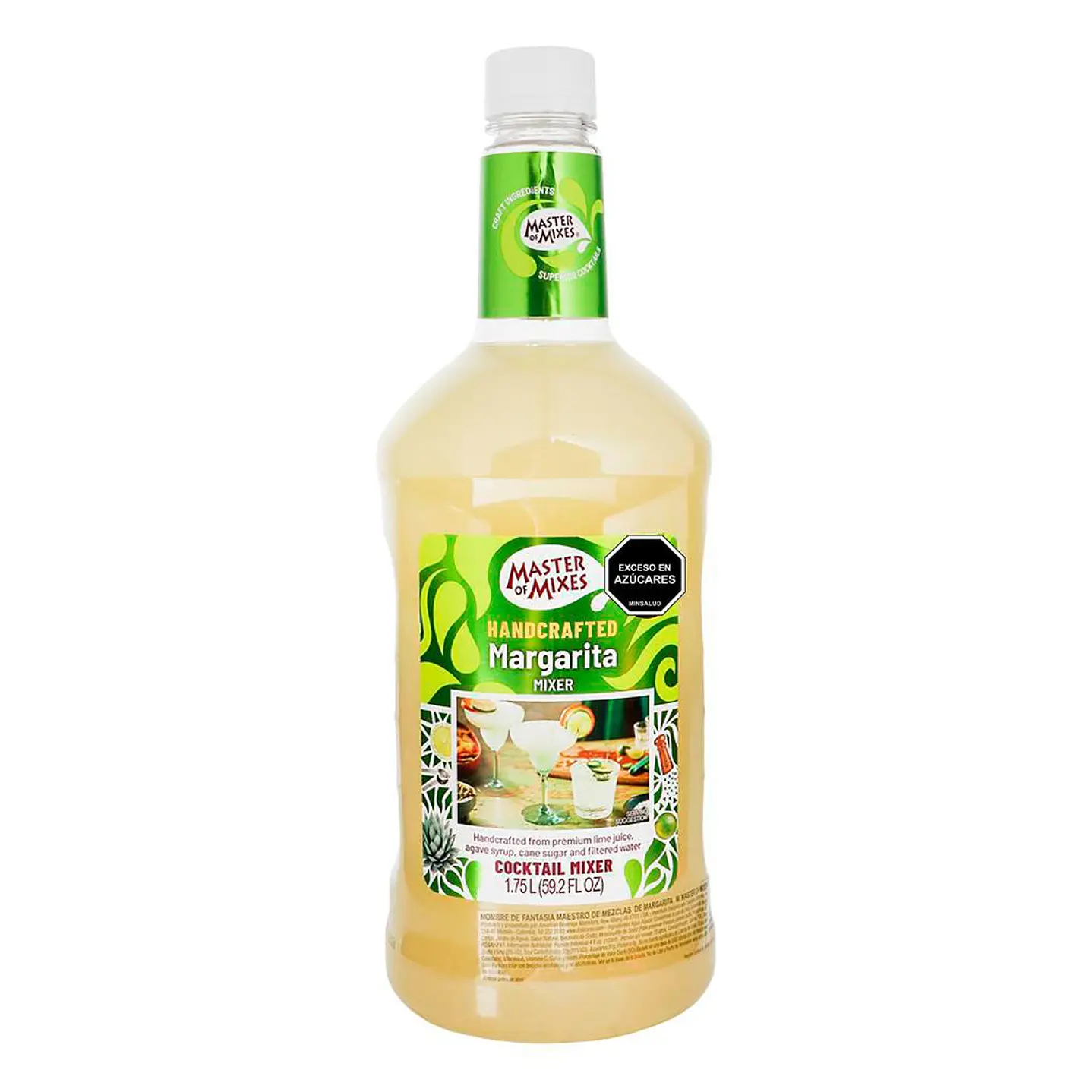 Master of Mixes Margarita Base sin Alcohol Cócteles 1.75 L