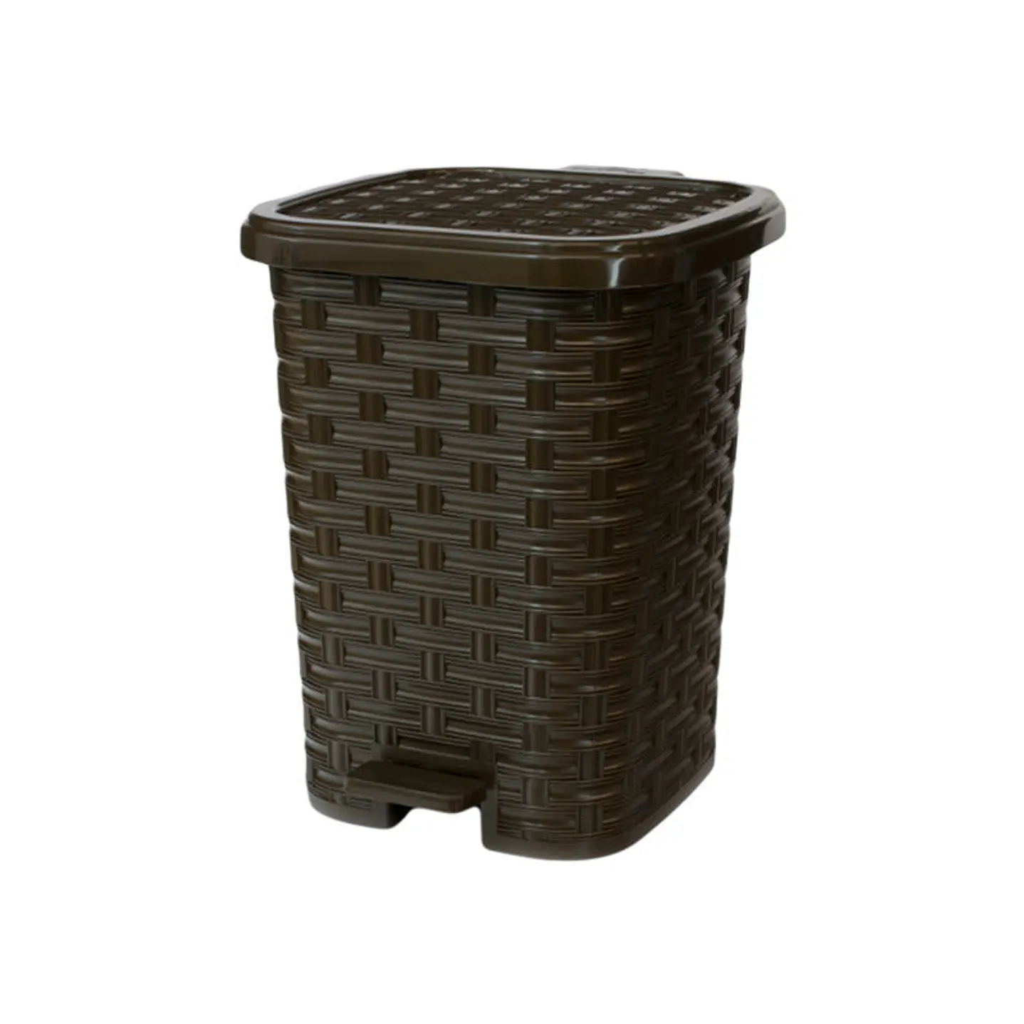Papelera Rattan Café