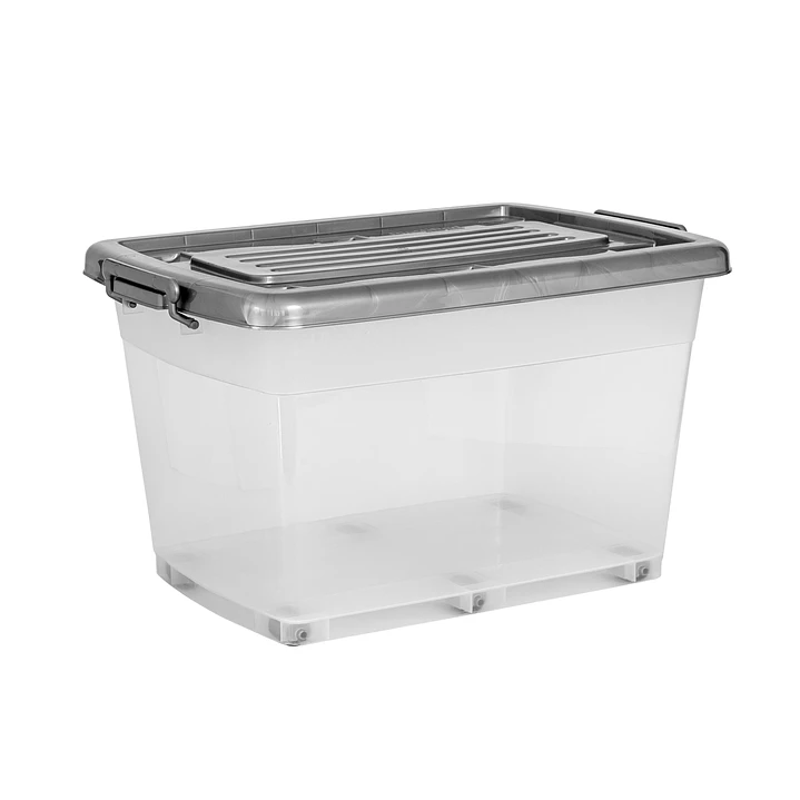 Caja Megaútil con Ruedas 65 L Gris