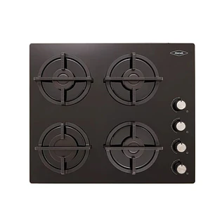 Cubierta Haceb 60 x 51 cm 4 Puestos Gas Propano Negro