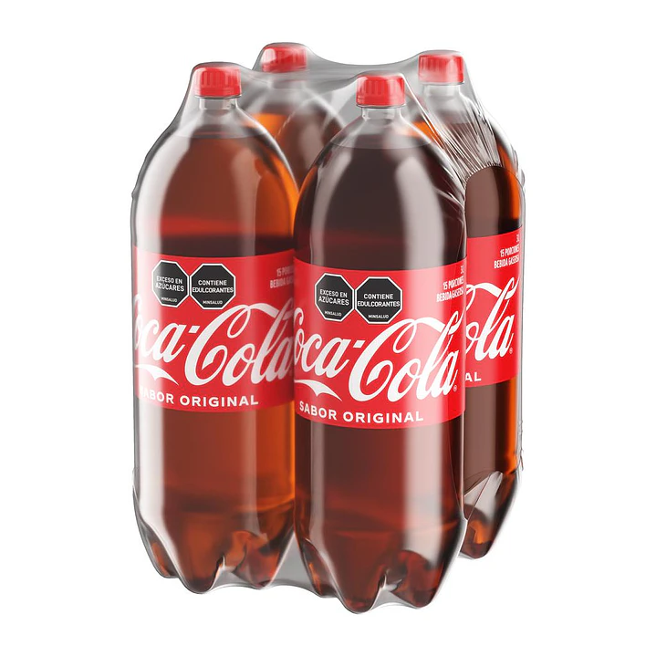 Coca Cola Gaseosa Regular 4 Unid 3 L