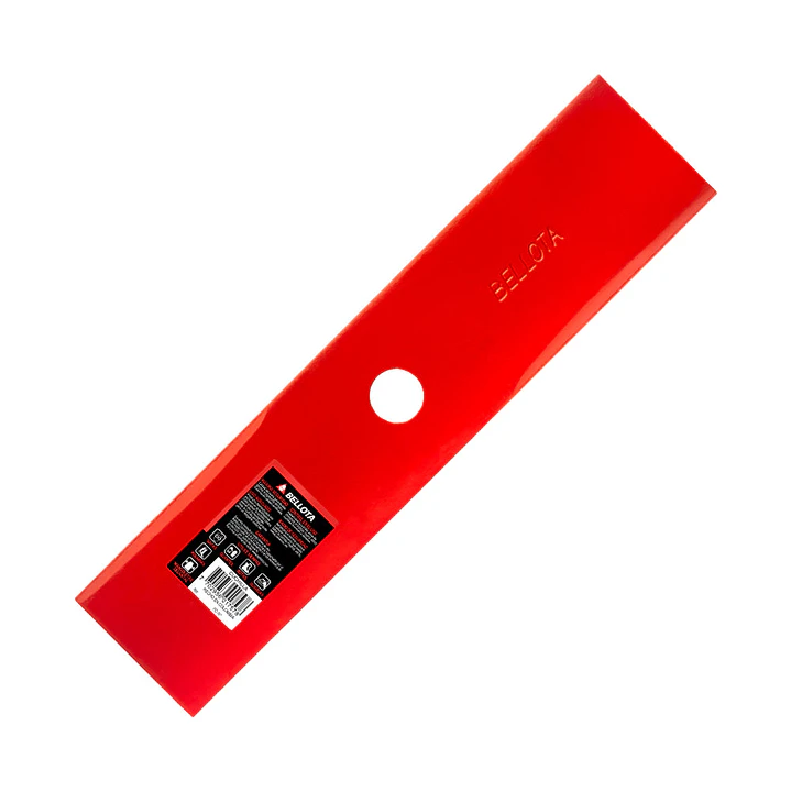 Cuchilla recta roja guadañadora