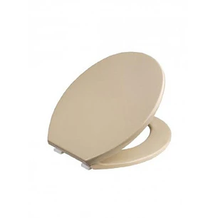 Asiento Para Sanitario Basic Redondo Hueso Bolsa X 3 Und