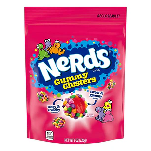 Nerds Clusters Gomitas Recubiertas 226 g