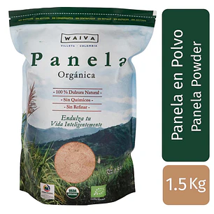 Waiva Panela Orgánica en Polvo 1.5 kg