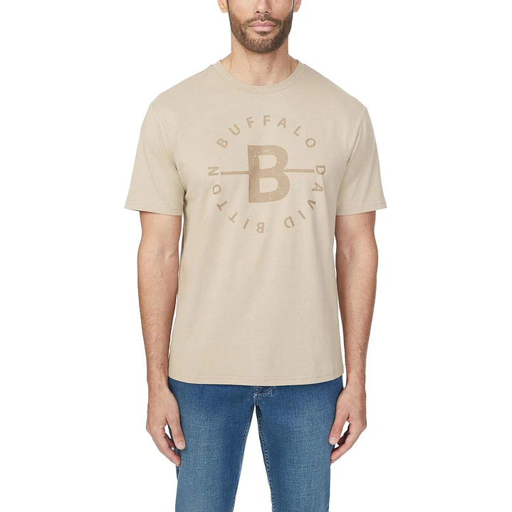 Buffalo David Bitton Camiseta de Manga Corta Hombre