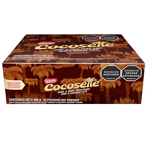 Cocosette Galleta Wafer 21 Unid 46 g