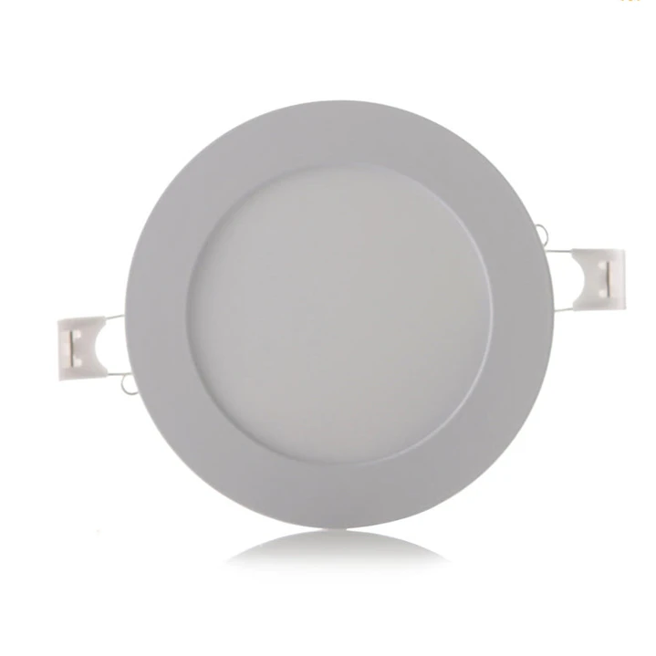 Panel LED de 6 W 4 Blanco Redondo para Incrustar