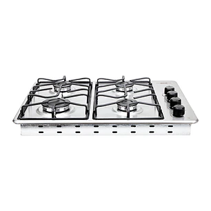 Cubierta de Empotrar 60 x 43 cm 4 Puestos GN Plata