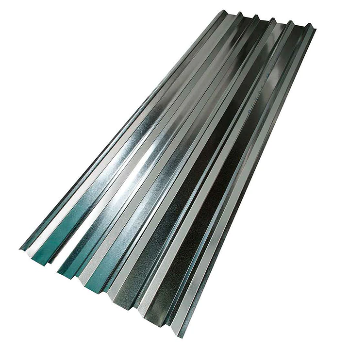 Cubierta Arquitectonica Galv. Espesor 0.30 mm Ancho 72 cms