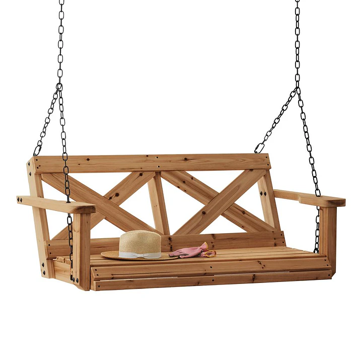 Backyard Discovery Columpio de Cedro Porche Estilo Granja
