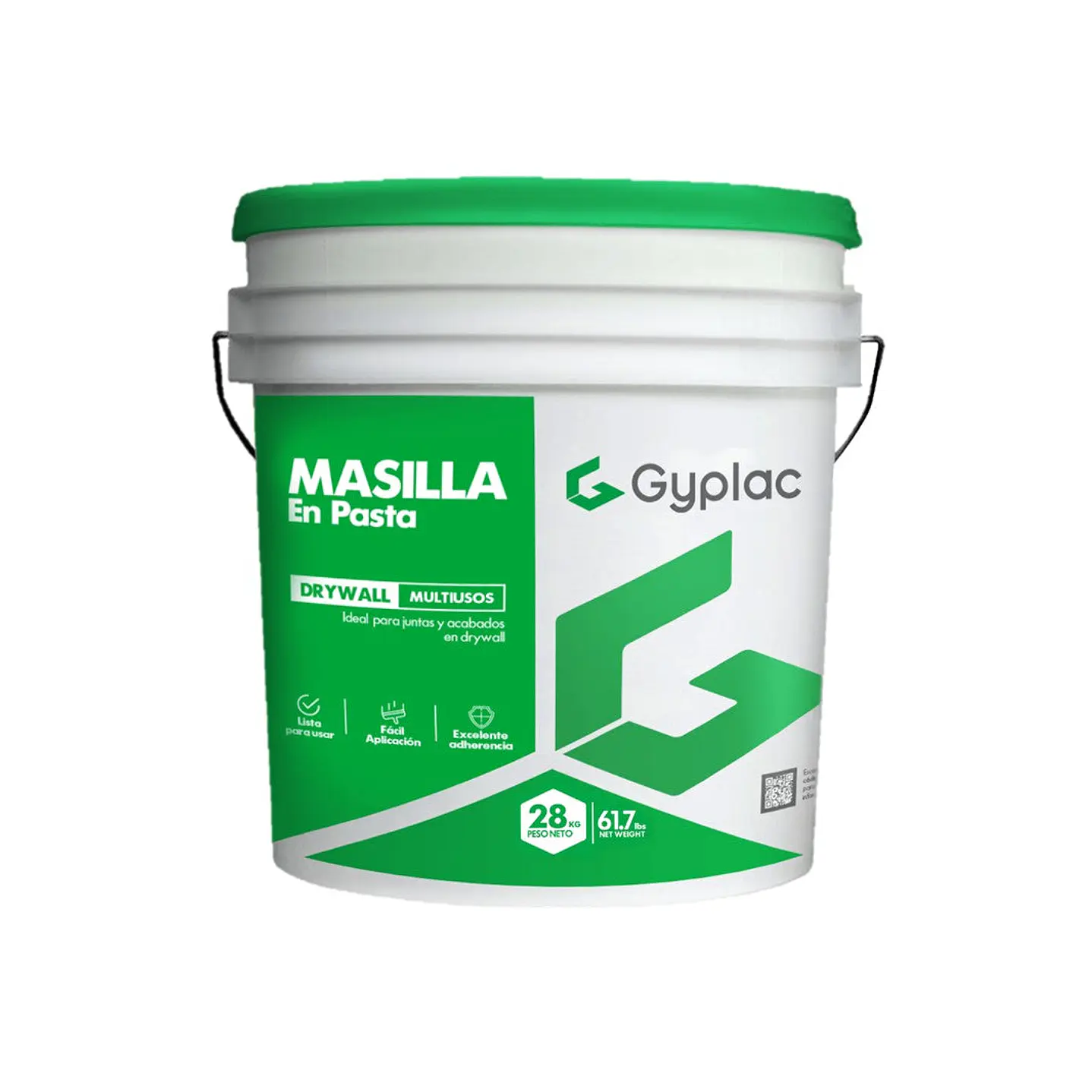 Masilla En Pasta Gyplac Cuñete 28 Kg