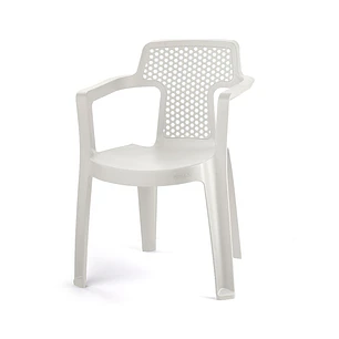 Silla Mia Con Brazos Blanco