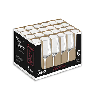 Copa Lombardia Champaña 8 Onzas Caja x 24 Und