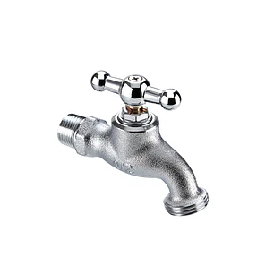 Llave Jardín Pesada Satín X 4 Und
