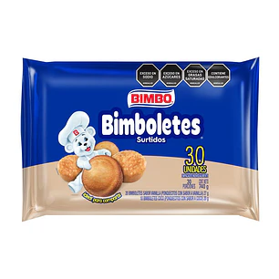 Bimbo Ponquecito Bimboletes Surtido Vainilla y Coco 740 g