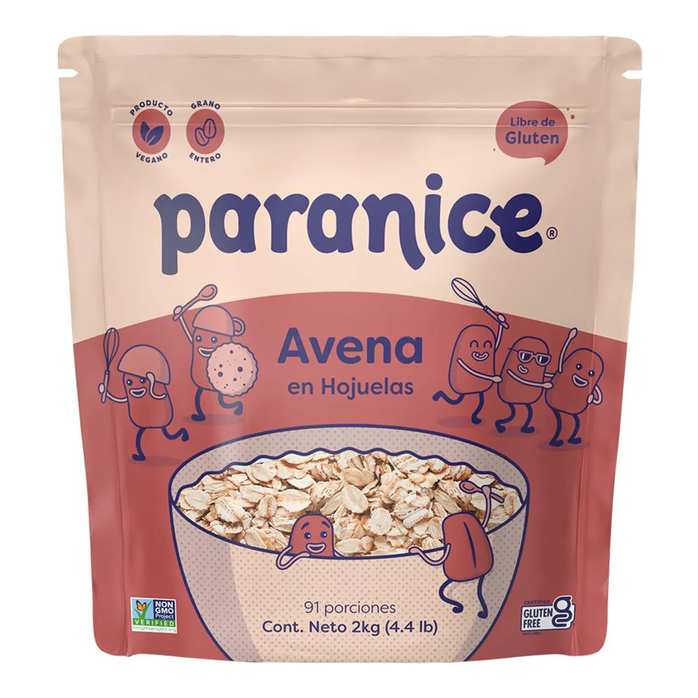 Paranice Avena en Hojuelas 2 kg
